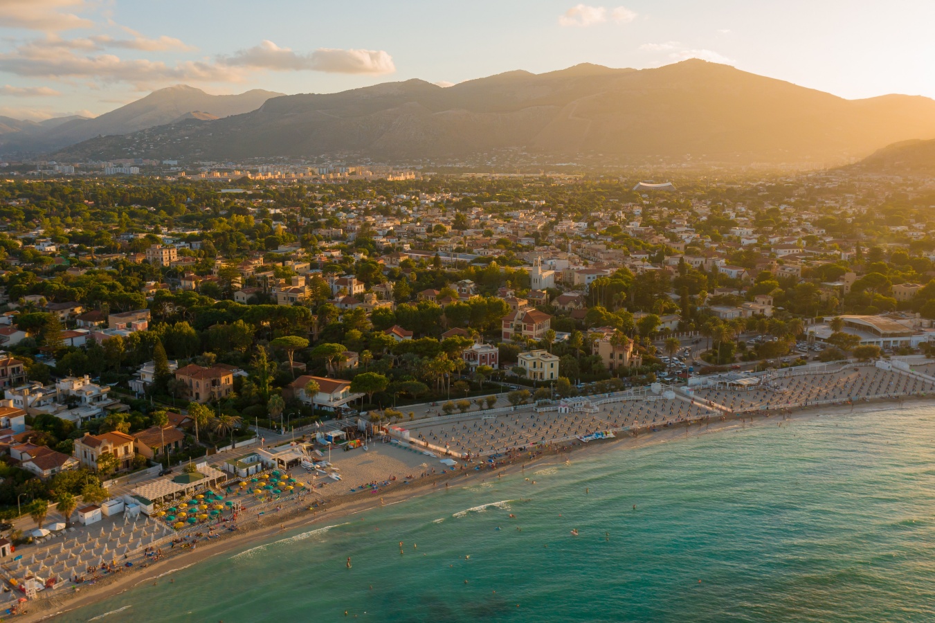 Mondello Beach best things to do in Sicily, Italy
