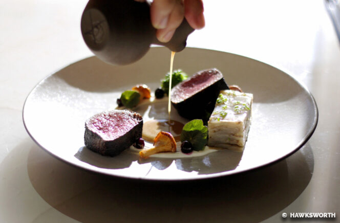 Venison at Hawksworth